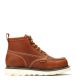 FRONTIER | Classic Moc Toe 6 - Inch Wedge Sole Work Boot w/ Steel Toe - Bonanza Boots