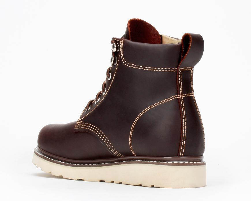JOURNEY | Classic Round Toe 6-Inch Wedge Sole Work Boot