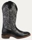 Women's All-Around Square Toe Floral Embossed - Charcoal
