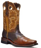 MEN'S 845-W PULL UP RODEO FRENCH TOE (Denver Colors: BWN/BWN/ORYX, Denver Sizes: 6.0 EE)