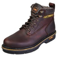 CEBU Men's BMX 6" Work Boot (Cebu Color: BROWN Non-S-Toe, Cebu Size: 5)