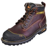 Men's BorceShark Soft Toe 6" Work Boots (Cebu Color: Shedron Non-S-Toe, Cebu Size: 6.0)