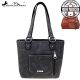 MW855G-8317 Montana West Embroidered Collection Concealed Carry Tote