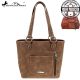 MW855G-8317 Montana West Embroidered Collection Concealed Carry Tote