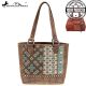 MW855G-8317 Montana West Embroidered Collection Concealed Carry Tote