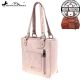 MW855G-8317 Montana West Embroidered Collection Concealed Carry Tote
