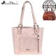 MW855G-8317 Montana West Embroidered Collection Concealed Carry Tote