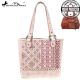MW855G-8317 Montana West Embroidered Collection Concealed Carry Tote